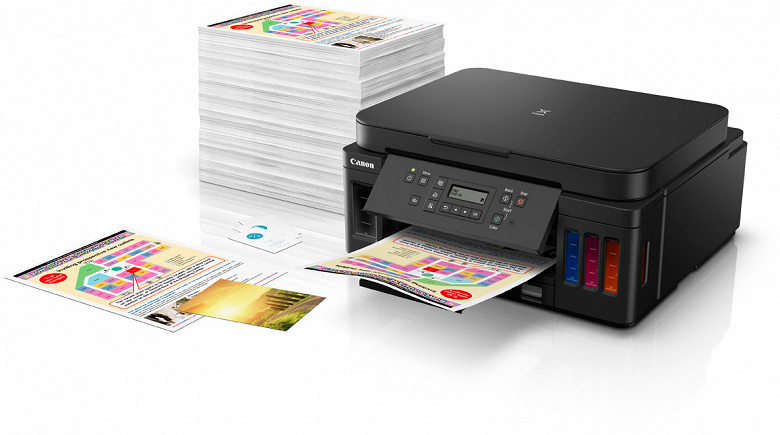 Начались продажи принтеров PIXMA G5020 MegaTank и МФУ PIXMA G6020 MegaTank