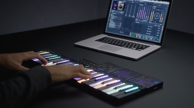 На выпуск миниатюрной музыкальной клавиатуры LUMI уже собрано 1,8 млн долларов