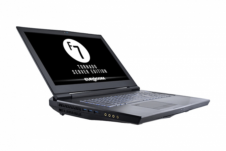 Eurocom Tornado F7SE — серверный ноутбук, за топовую версию которого просят более 20 000 долларов