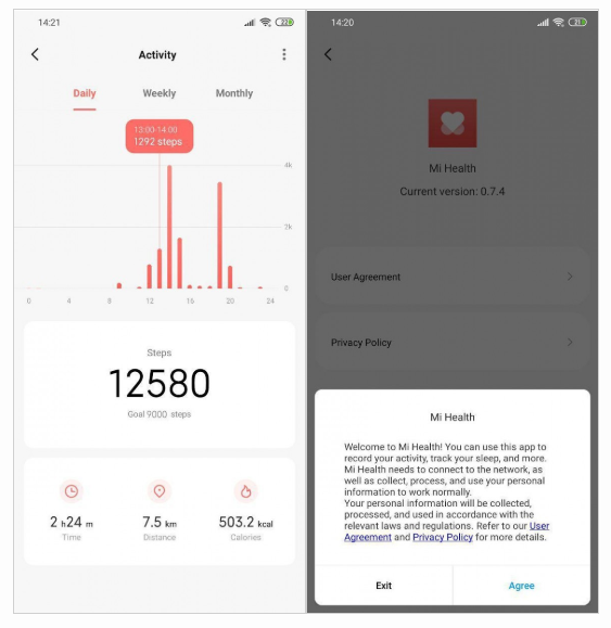 Mi Health — новое приложение Xiaomi для отслеживания спортивных достижений и показателей здоровья