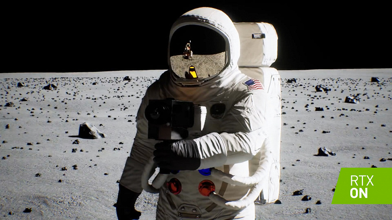 Видео дня: Nvidia использовала трассировку лучей для воссоздания исторической высадки на Луну 