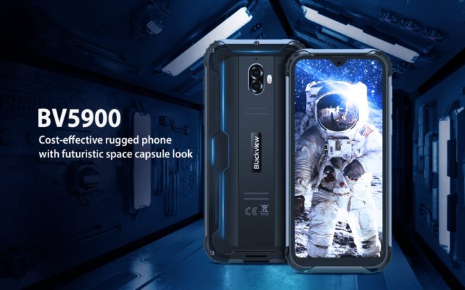 Представлен неубиваемый смартфон Blackview BV5900 с защитой IP69K и аккумулятором на 5580 мА•ч