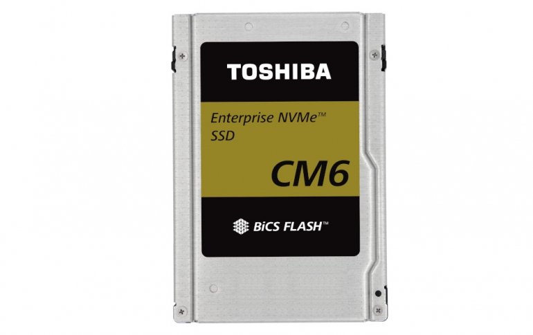 Твердотельные накопители Toshiba CM6 развивают скорость чтения 6,4 ГБ/с