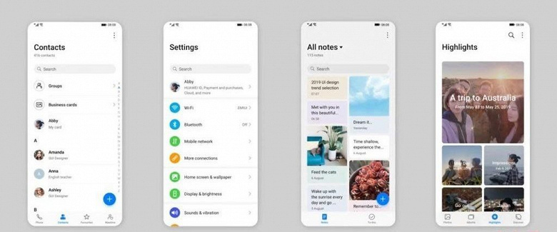 Магический интерфейс Android 10. Honor V20 и Honor Magic 2￼ начали получать Magic UI 3.0