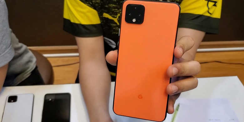 Oh So Orange — название нового цвета смартфонов Google Pixel 4