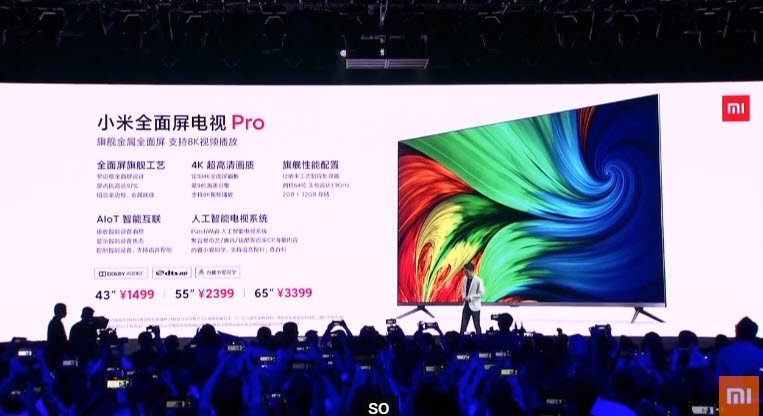 Очень дешево. Представлены телевизоры Xiaomi TV Pro