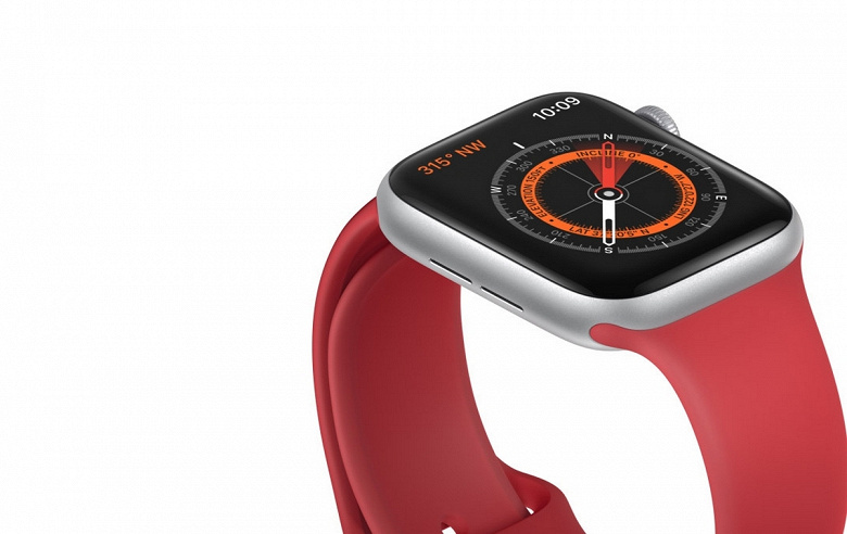 Предупреждение мелким шрифтом. Ремешки с магнитами могут создавать помехи для приложения Compass в часах Apple Watch Series 5