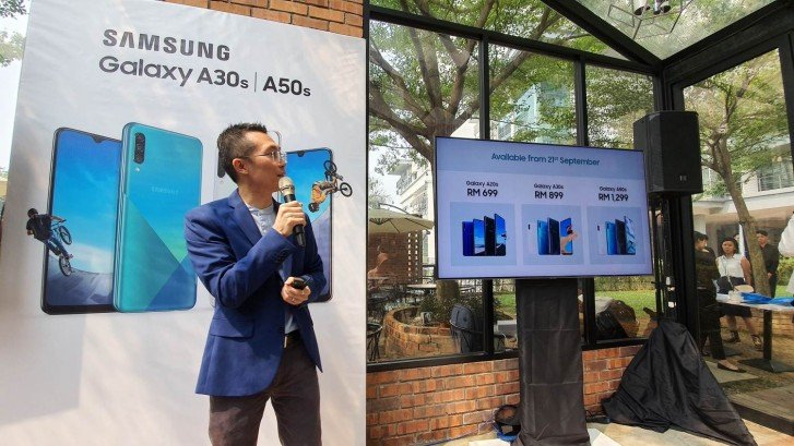 Представляя смартфон Galaxy A20s, компания Samsung ошиблась в описании модели Galaxy A20