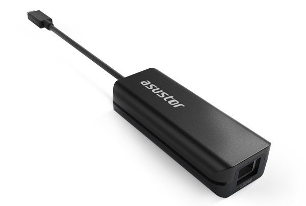 Адаптер Asustor AS-U2.5G превращает порт USB 3.2 Gen1 в 2,5GbE