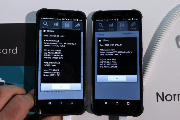 Карта памяти Samsung UFS объемом 1 ТБ по скорости не уступает флэш-памяти Samsung Galaxy S10 и Huawei P30