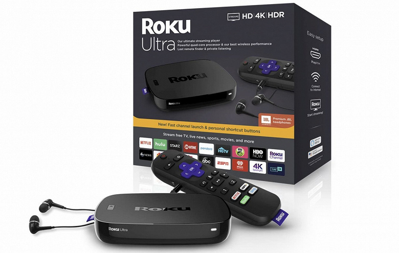 Обновленный проигрыватель Roku Express вполне может работать от порта USB, которым оснащен телевизор