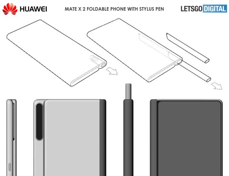 Huawei оснастит новую версию складного смартфона Mate X стилусом