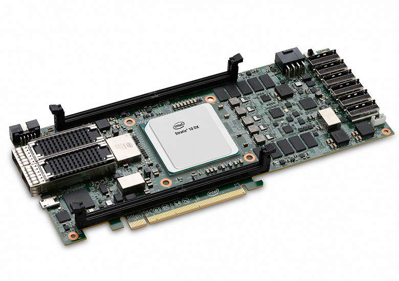 Intel начинает поставки FPGA Stratix 10 DX