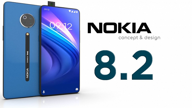 Nokia 8.2 получил уникальную фронтальную камеру