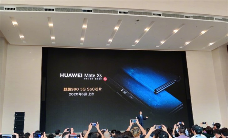 Mate Xs — перспективный флагман Huawei c гибким экраном и SoC Kirin 990 5G