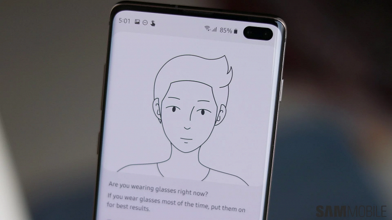 Держите глаза открытыми. Новая оболочка Samsung на Android 10 сможет узнавать пользователя при резкой смене имиджа
