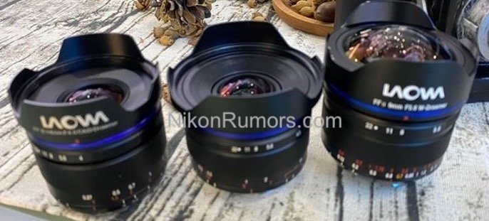 Venus Optics готовит к выпуску еще три модели объективов Laowa с креплением Nikon Z
