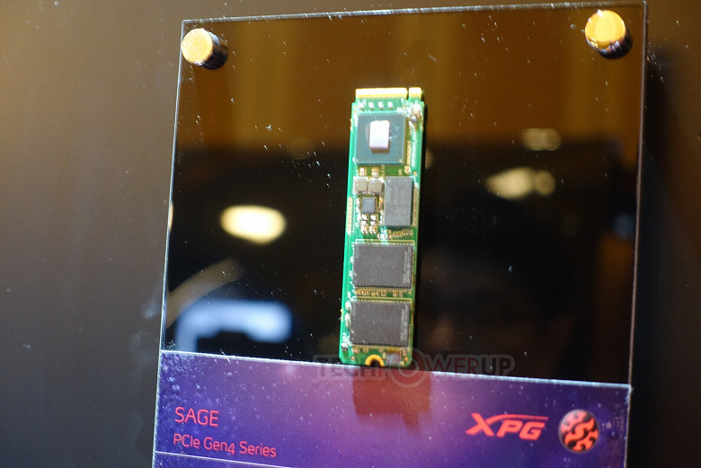 В SSD Adata XPG Sage, Indigo и Pearl с интерфейсом PCIe 4.0 не используется контроллер Phison E16