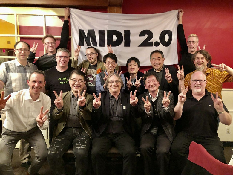 Приняты спецификации MIDI 2.0