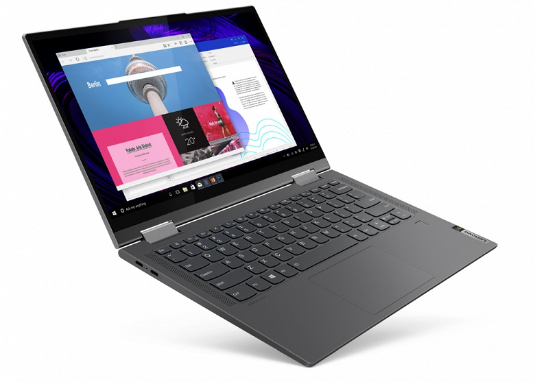 Lenovo Yoga 5G — недешевый ноутбук-перевертыш на платформе Snapdragon 8cx