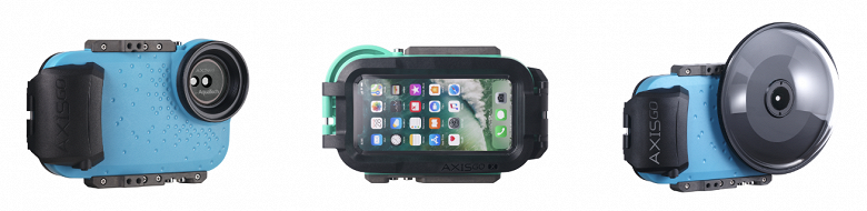 AxisGo — подводный бокс для Apple iPhone
