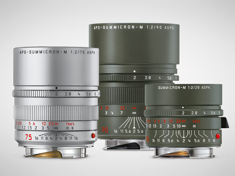 Компания Leica выпустила новые версии трех объективов Summicron M