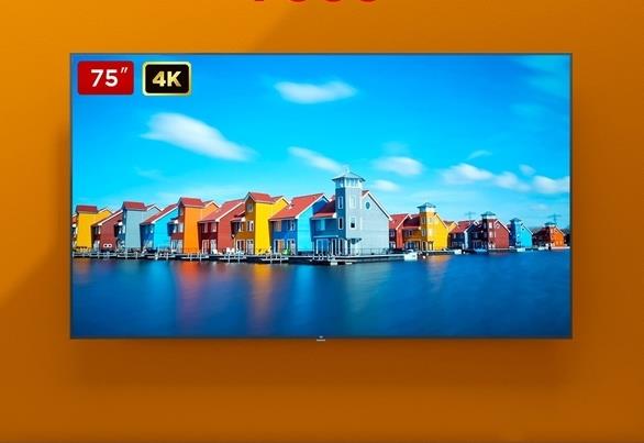 75-дюймовый телевизор Xiaomi подешевел почти вдвое в Китае