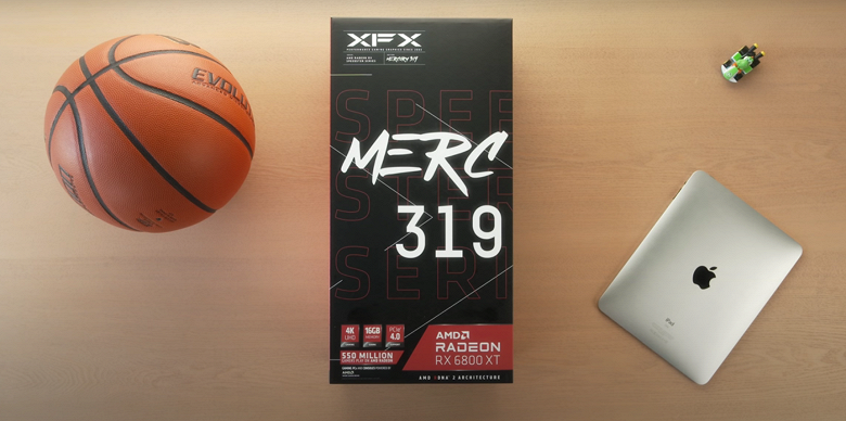 Возможно, это самая большая видеокарта на рынке. Появились фотографии XFX Radeon RX 6800 XT Speedster Merc 319