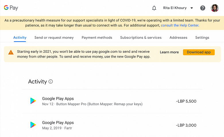 Перерождение Google Pay обернулось неприятностями. Google закрывает веб-приложение и вводит комиссию