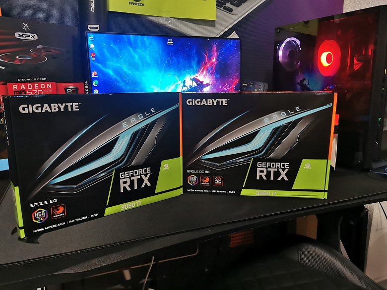 Видеокарты Gigabyte GeForce RTX 3060 Ti Eagle уже поступили в магазины