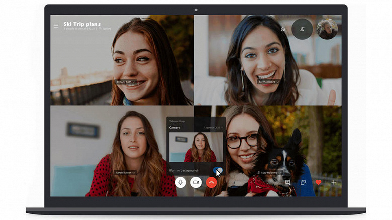Skype на сотню человек уже реальность