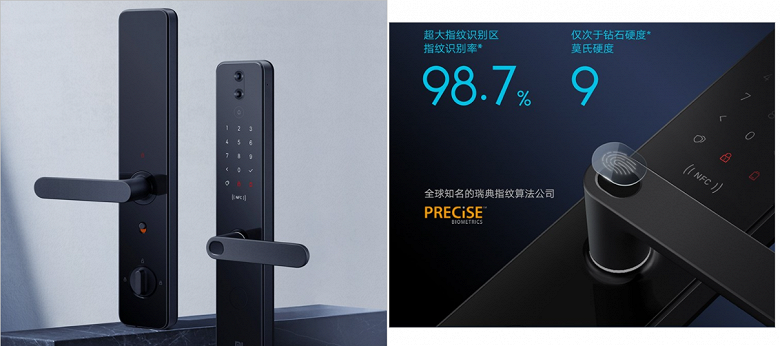 Представлен умный дверной замок Xiaomi с камерой