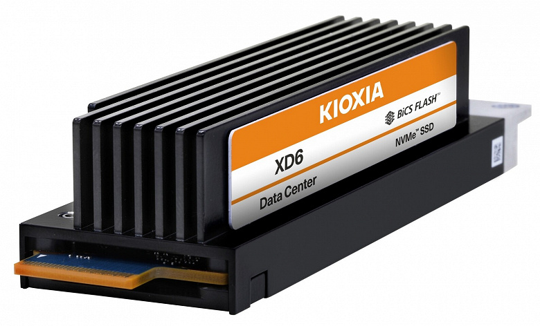Kioxia выпускает первые твердотельные накопители типоразмера E1.S