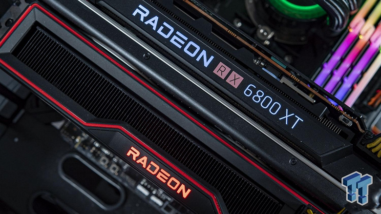 Одна Radeon RX 6800 XT — это монстр производительности, а на что способны две? Тест пары таких карт очень впечатляет