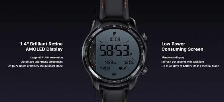 Современные часы с функцией звонков и Snapdragon Wear 4100. В Европе вышли часы Mobvoi TicWatch Pro 3 LTE на Snapdragon Wear 4100