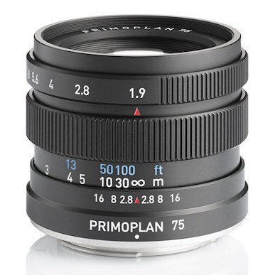 Анонсированы продажи объектива Primoplan 75 f1.9 II