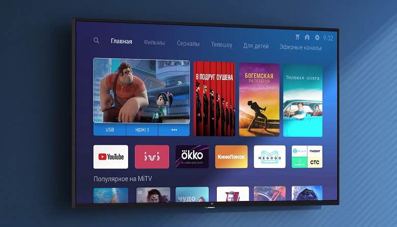 В Россию приехал новый умный телевизор Xiaomi на Android TV