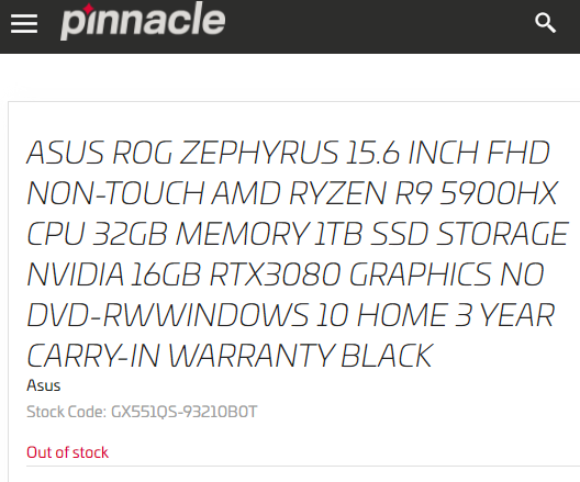 8 ядер и 16 потоков для ноутбука c поддержкой разгона. Флагманский AMD Ryzen 9 5900HX засветился в готовых устройствах и бенчмарке