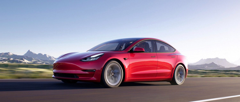 Программное обновление «повысило» запас хода электромобиля Tesla Model 3 2021