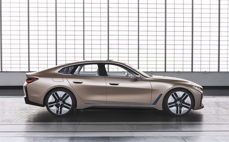 Представлен концепт электромобиля BMW i4