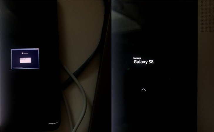 Windows 10 установили на Samsung Galaxy S8
