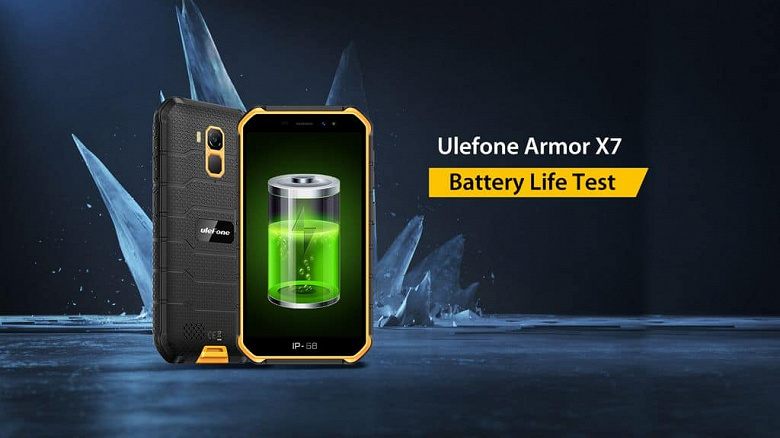 Удивительная автономность неубиваемого смартфона Ulefone Armor X7