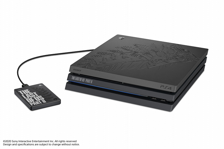 Представлены PlayStation 4 Pro The Last of Us Part II и тематический накопитель Seagate емкостью 2 ТБ 