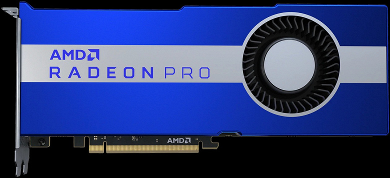 Представлена видеокарта для рабочих станций AMD Radeon Pro VII