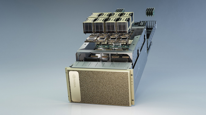 Nvidia DGX A100 — компактная станция с производительностью в 5 PFLOPS. Теперь на процессорах AMD