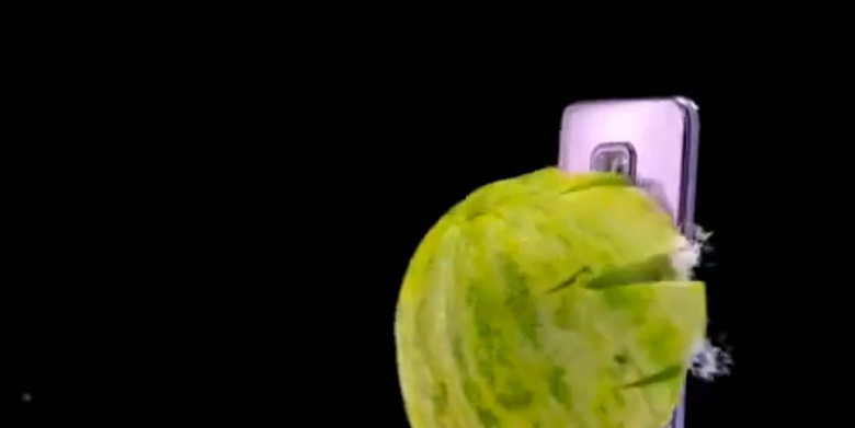 Redmi расстреляла свой новый смартфон овощами и фруктами