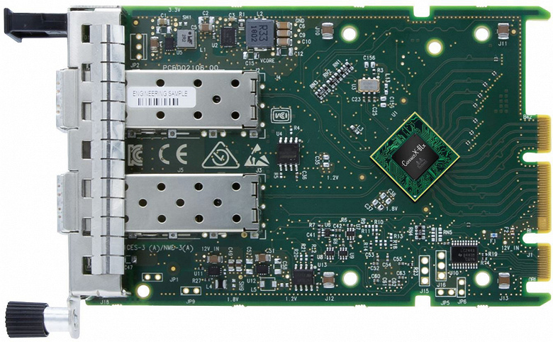Представлена сетевая карта Nvidia Mellanox ConnectX-6 Lx SmartNIC