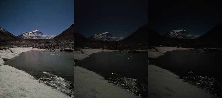 Качественная картинка с Эвереста в экстремальных условиях. Первые фото на камеру Honor X10