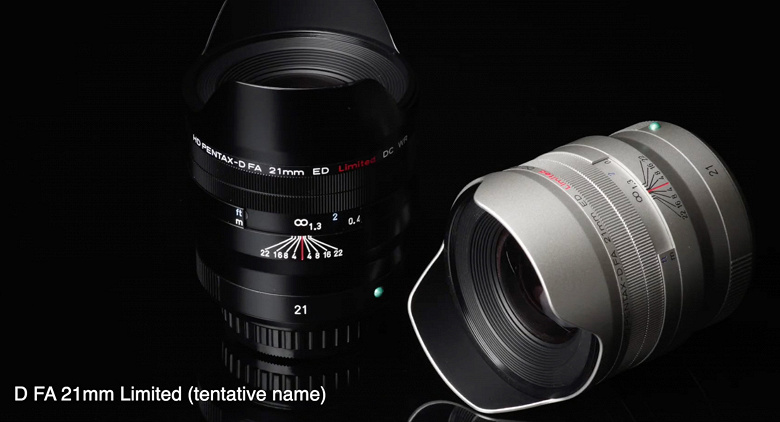 Компания Ricoh рассказала о разработке камеры формата APS-C и трех объективов
