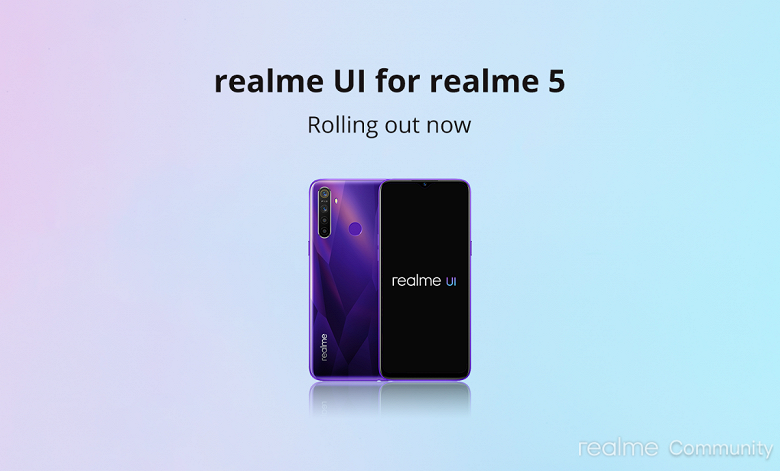 Хитовые смартфоны Realme 5 и Realme 5s получили Android 10 вместе с «конкурентом» MIUI и EMUI